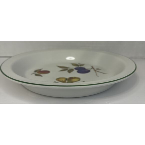 Royal Worcester Evesham Vale Pie Plate 10” England Vintage Bakeware - Picture 5 of 6